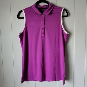 Nike Golf Dri fit sleeveless polo